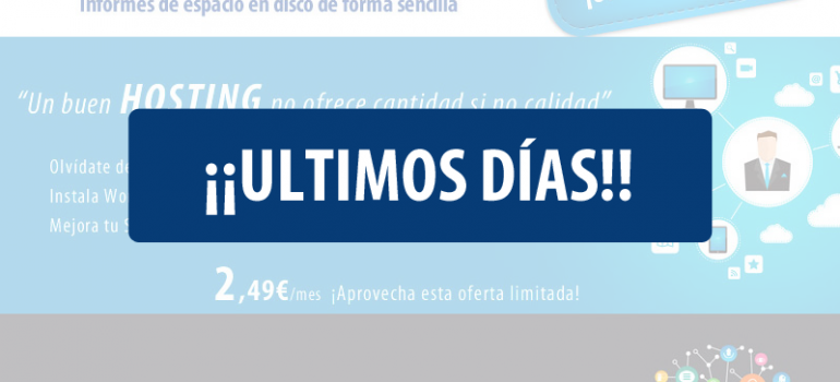 ¡No dejes escapar nuestras ofertas en Servidores VPS, hostings y dominios!