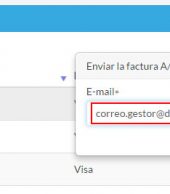 Reenvía tus facturas en PDF por email
