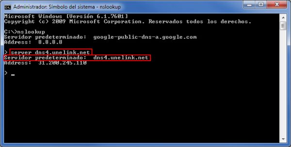 Utilizar Nslookup Para Comprobar Las DNS De Un Dominio | Blog Unelink