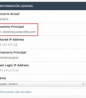 Acceder a cPanel usando un dominio con “ñ”, tildes o “ç”