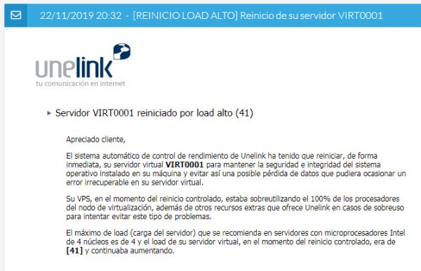 Loading Atlo ¿Qué ha causado que mi servidor se reinicie por load alto? | Aire ...
