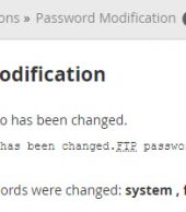 Cambiar contraseña de FTP desde el WHM